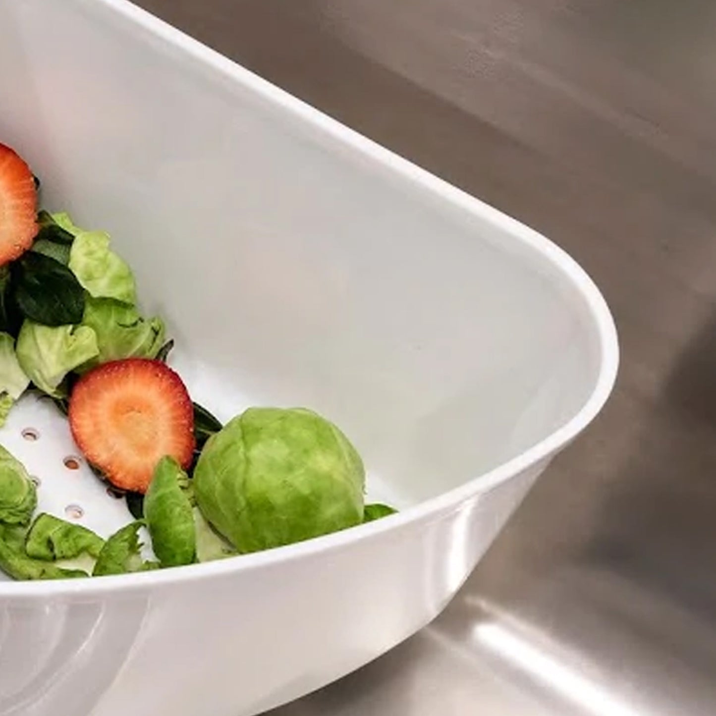 Corner Plastic Sink Strainer