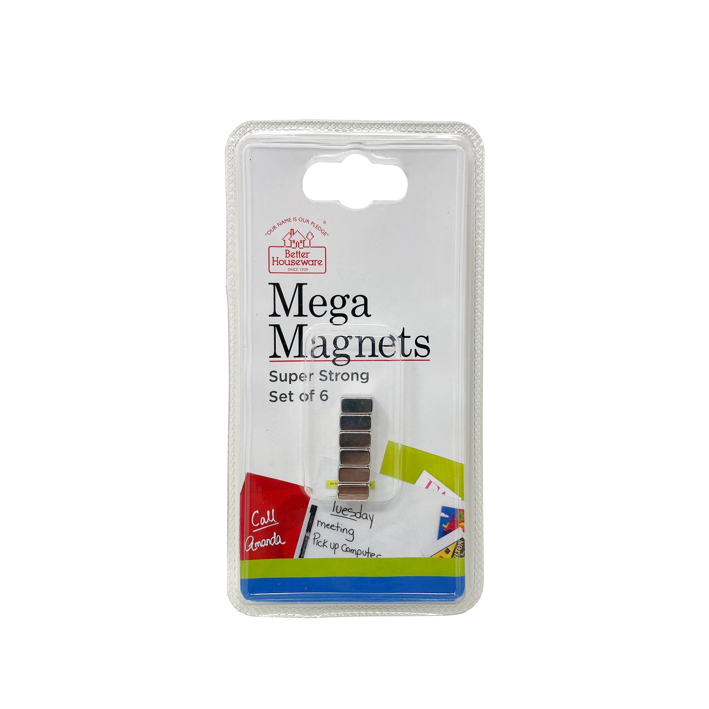 Super Strong Mini Magnets (Set of 6)