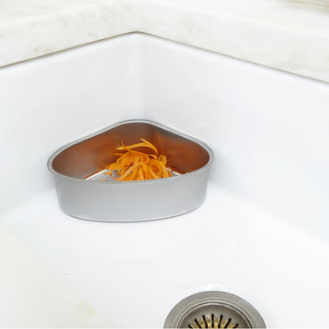 Corner Steel Sink Strainer
