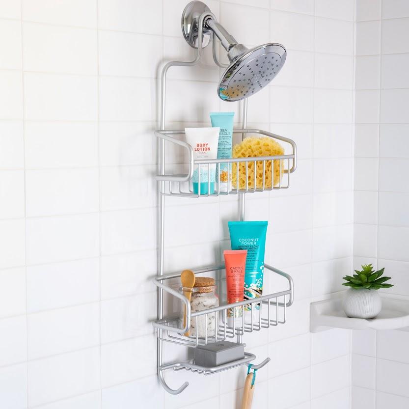 InterDesign Raphael Extra Large Shower Caddy - Silver, 1 ct - Fry's Food  Stores