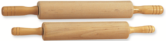 Rolling Pin with Nylon Bearings (Wood)