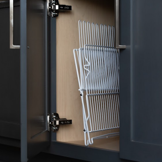 Metallic Folding Dish Rack
