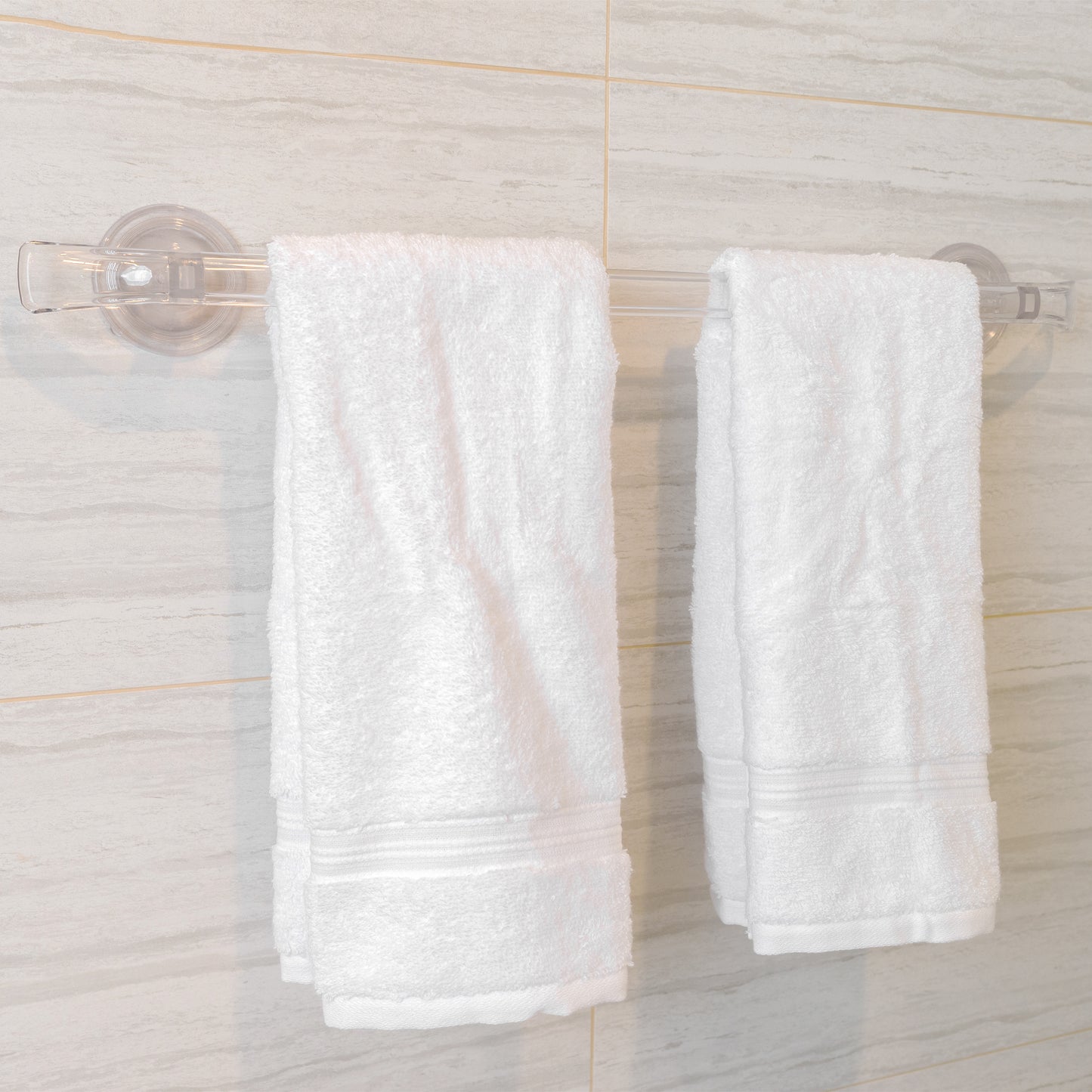 Suction-Cup Towel Bar