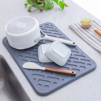 The Magic Dishmat: Stone & Silicone Quick Dry Mat