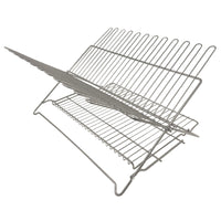 Metallic Folding Dish Rack