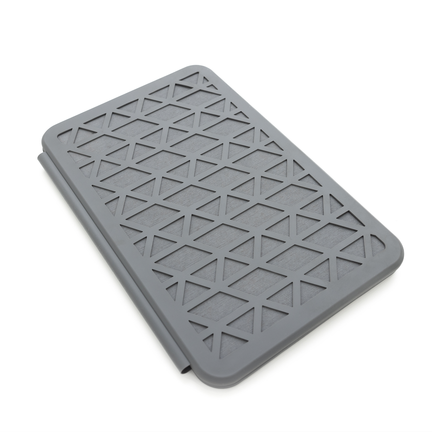 The Folding Magic Dishmat: Stone & Silicone Quick Dry Mat