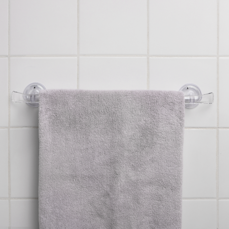 Suction-Cup Towel Bar