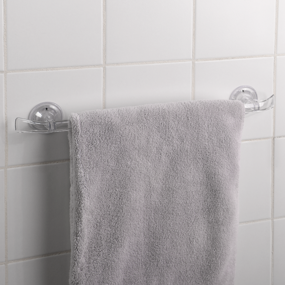 Suction-Cup Towel Bar