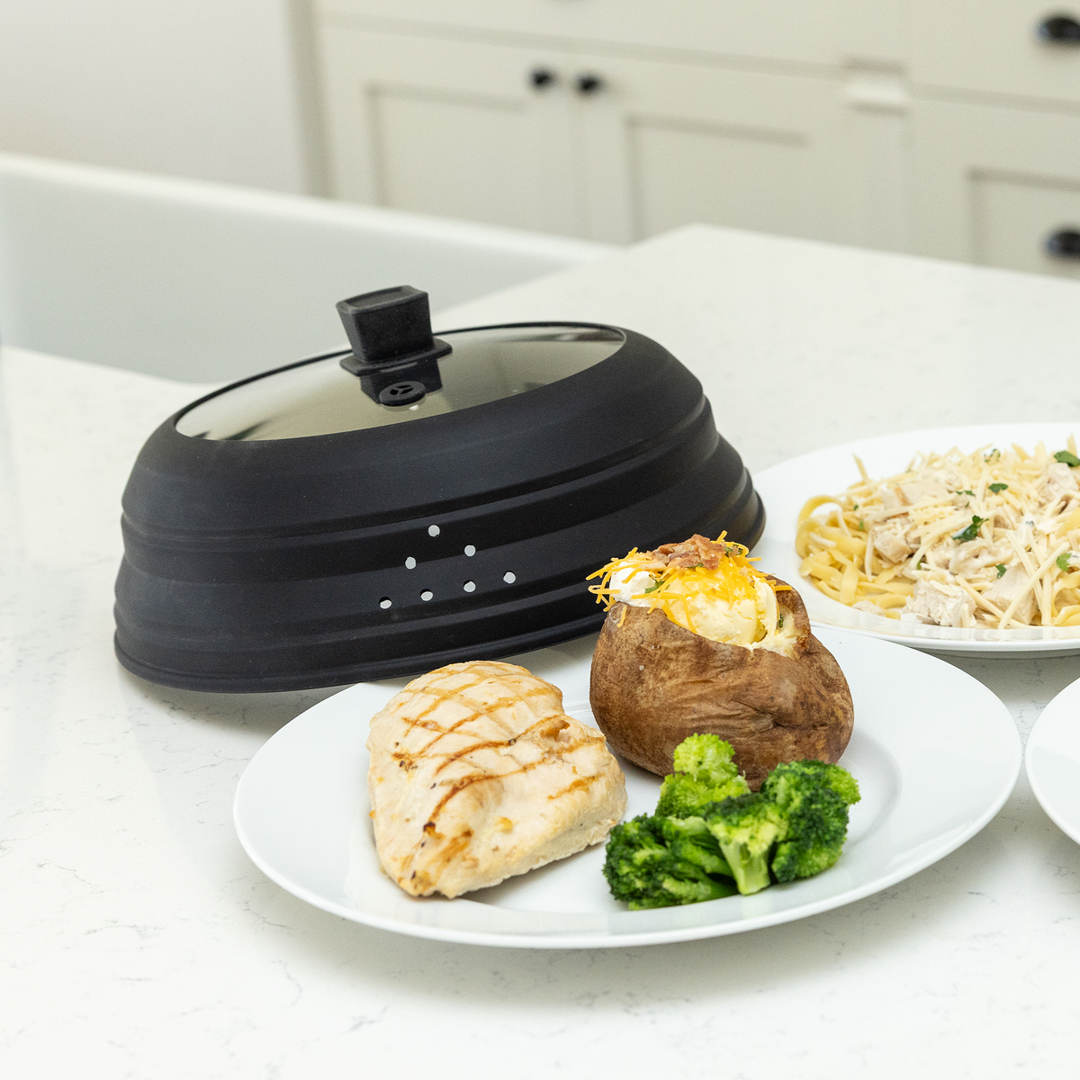 Collapsible Microwave Cover – Better Houseware