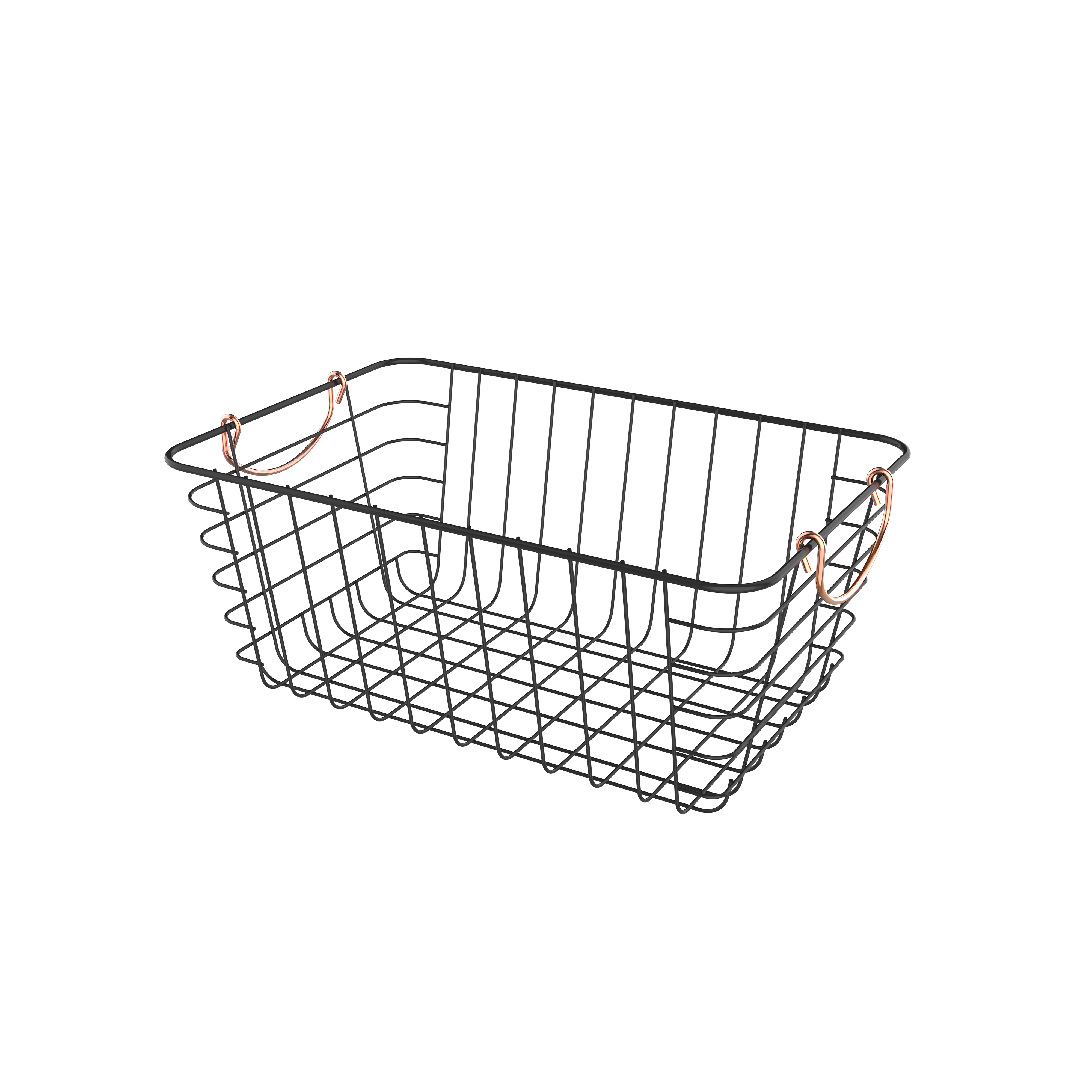 Copper Handled Wire Baskets