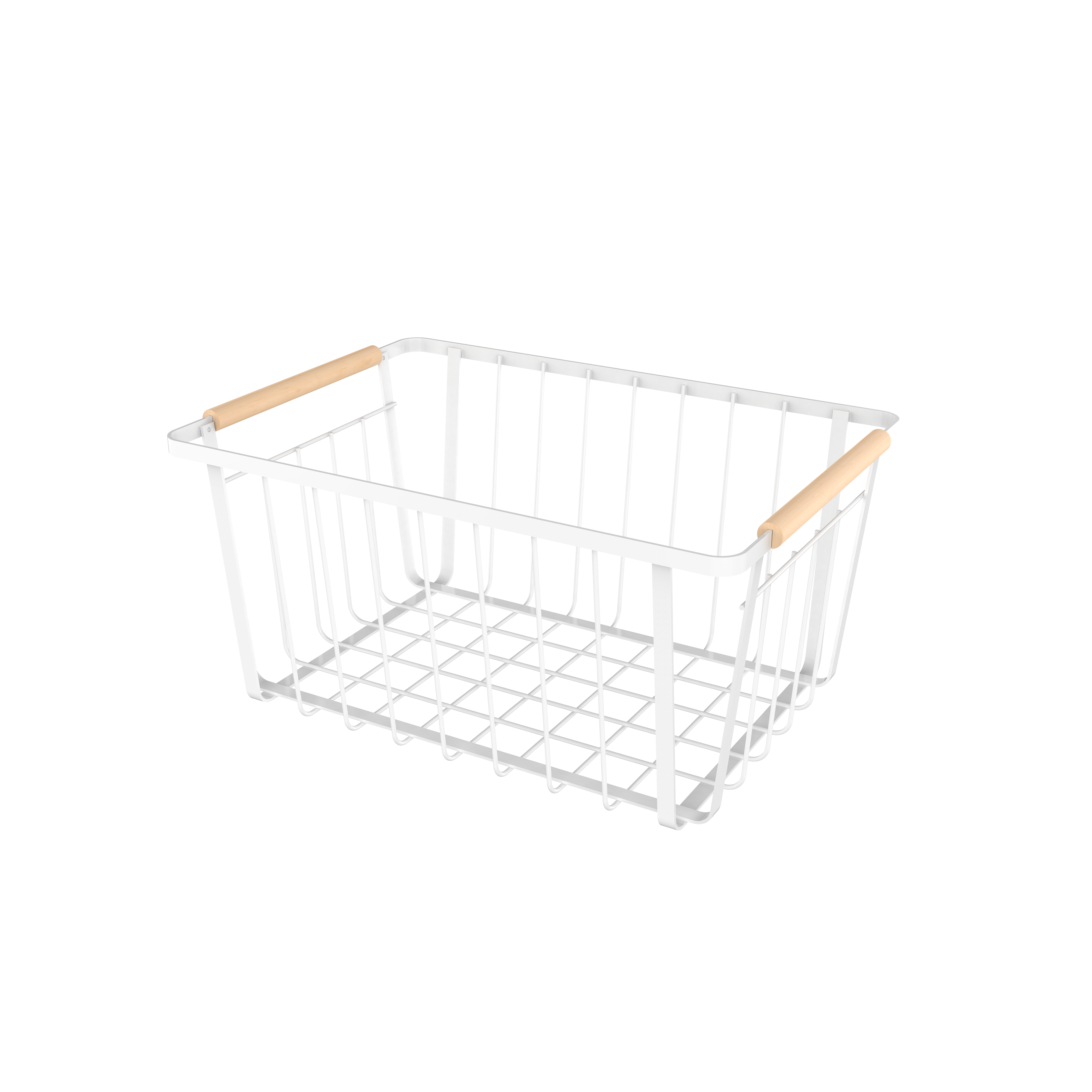 Wood Handled Wire Baskets