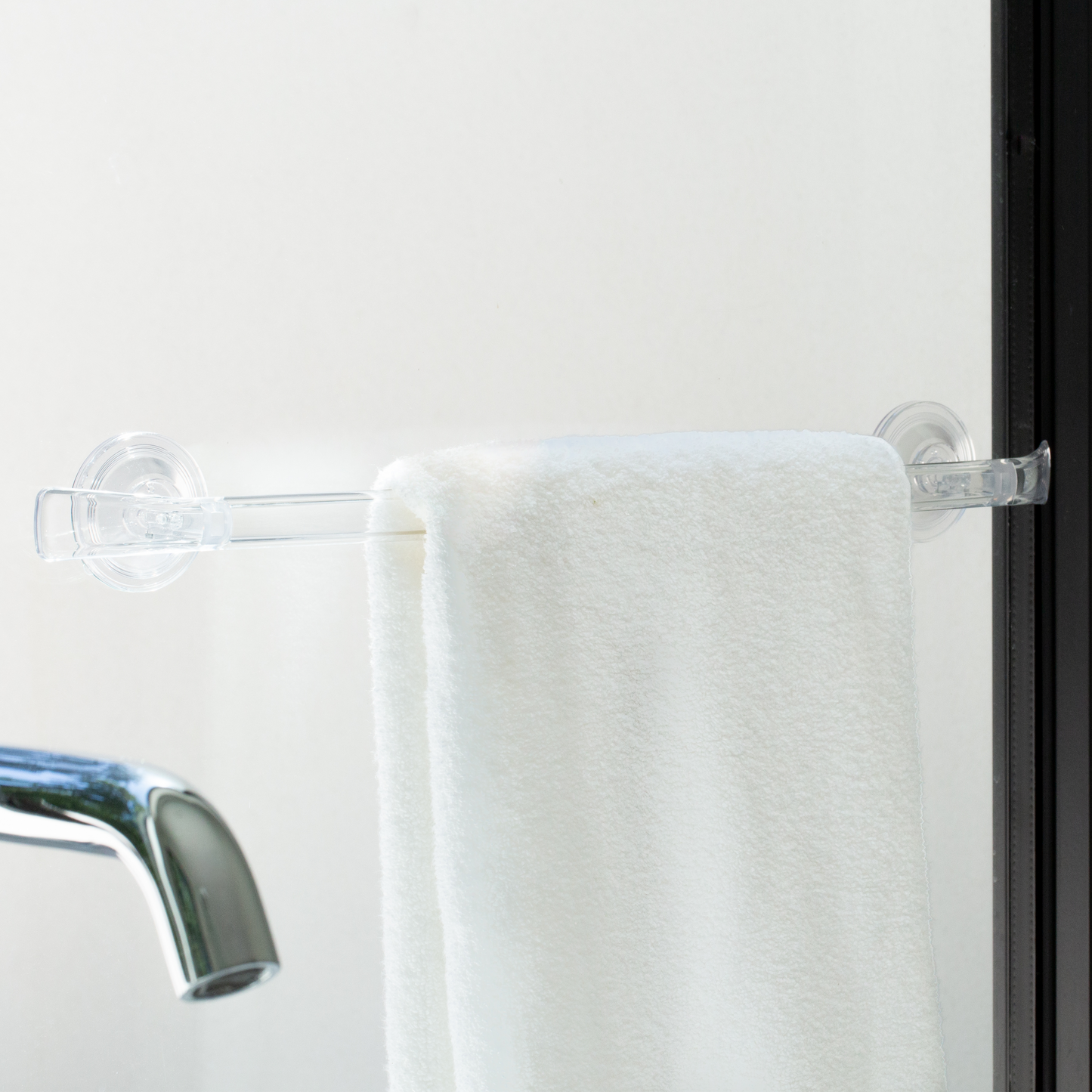 Suction-Cup Towel Bar