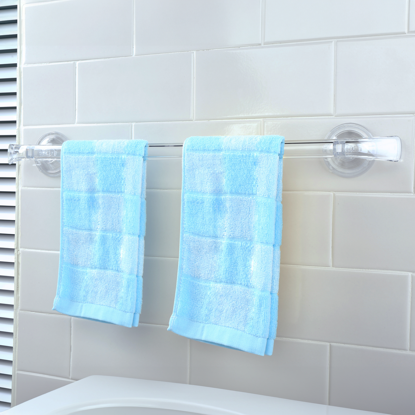 Suction-Cup Towel Bar