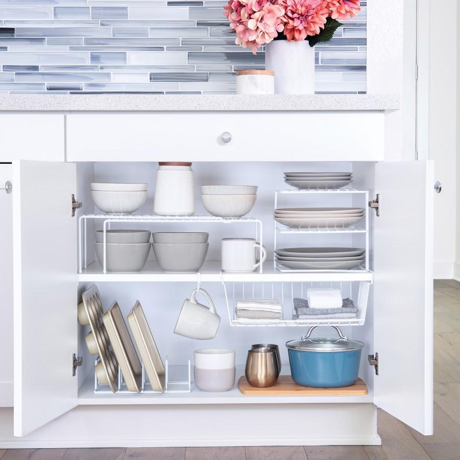 4-Section Plate Rack