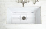 Stainless Steel Sink Protector With Coated Feet