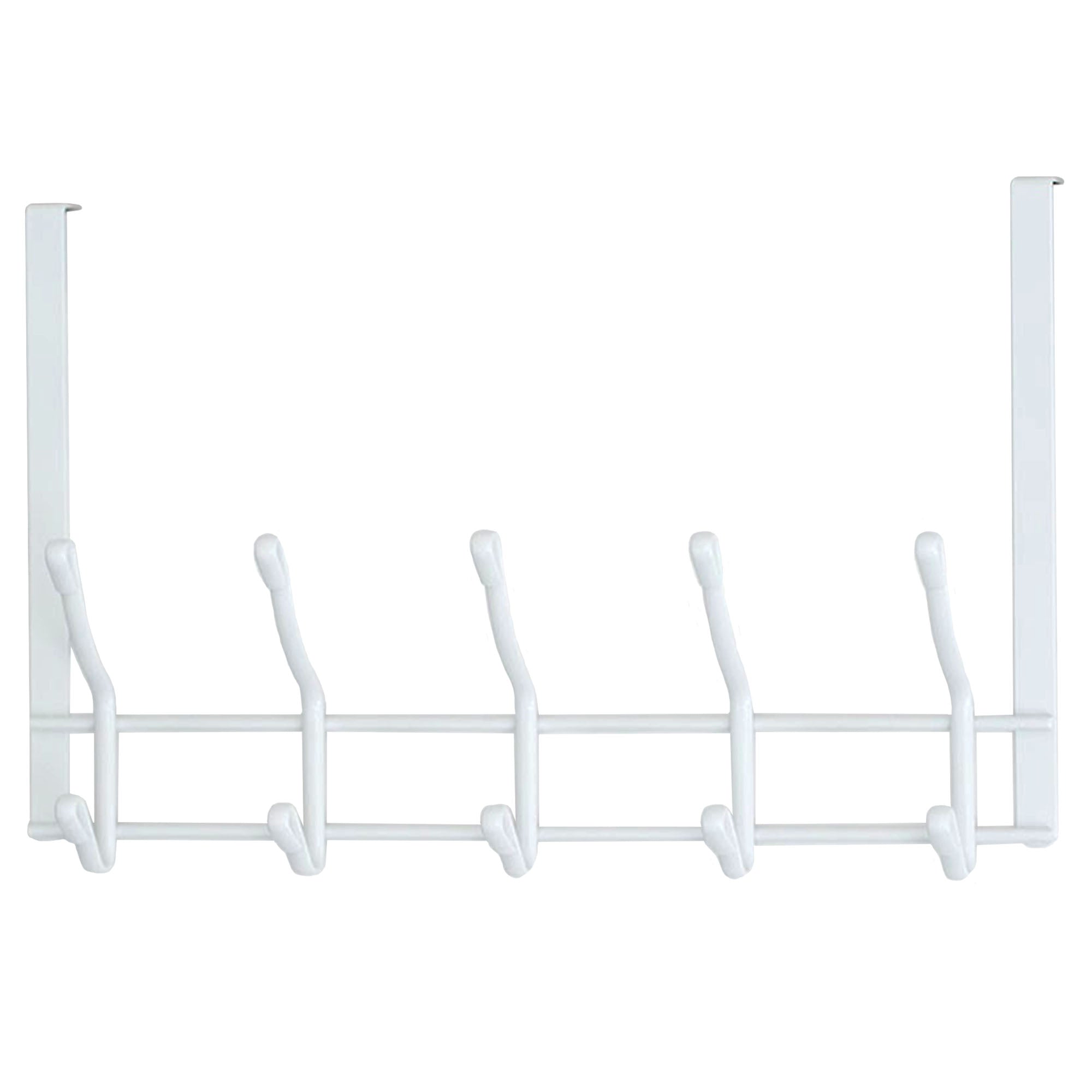 2-Tier Over Door Hook Rack