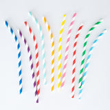 Bendable Paper Straws (Set of 25)