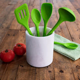 Green 5-Piece Silicone Cooking Tools