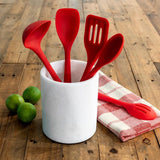 Red 5-Piece Silicone Cooking Tools