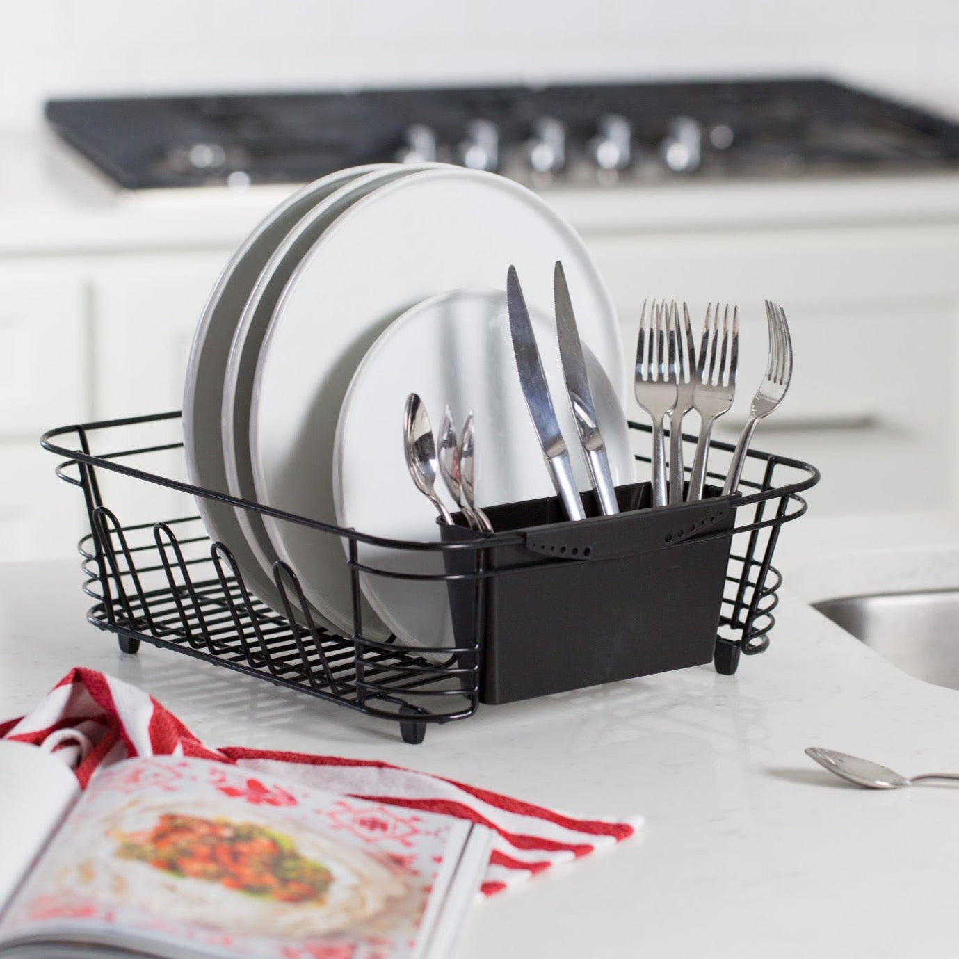 Adjustable Over-The-Sink Dish Drainer – The Better House