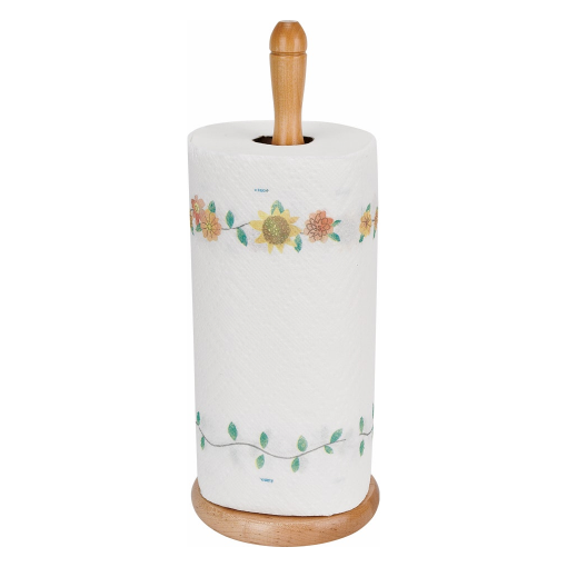 Wood Paper Towel Holder