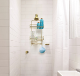 Gold Extra-Large Shower Caddy