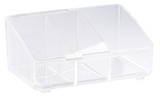 Crystal Clear Organizer with Lid
