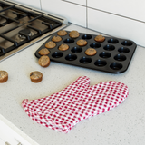Gingham Pot Mitt